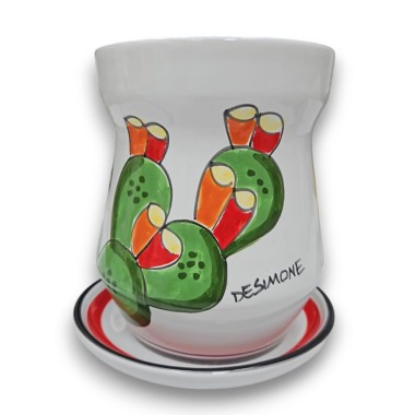 Drainer For Kitchen Utensils Folk Prickly Pears De Simone Pottery Drainer For Kitchen Utensils Folk Prickly Pears De Simone Pottery